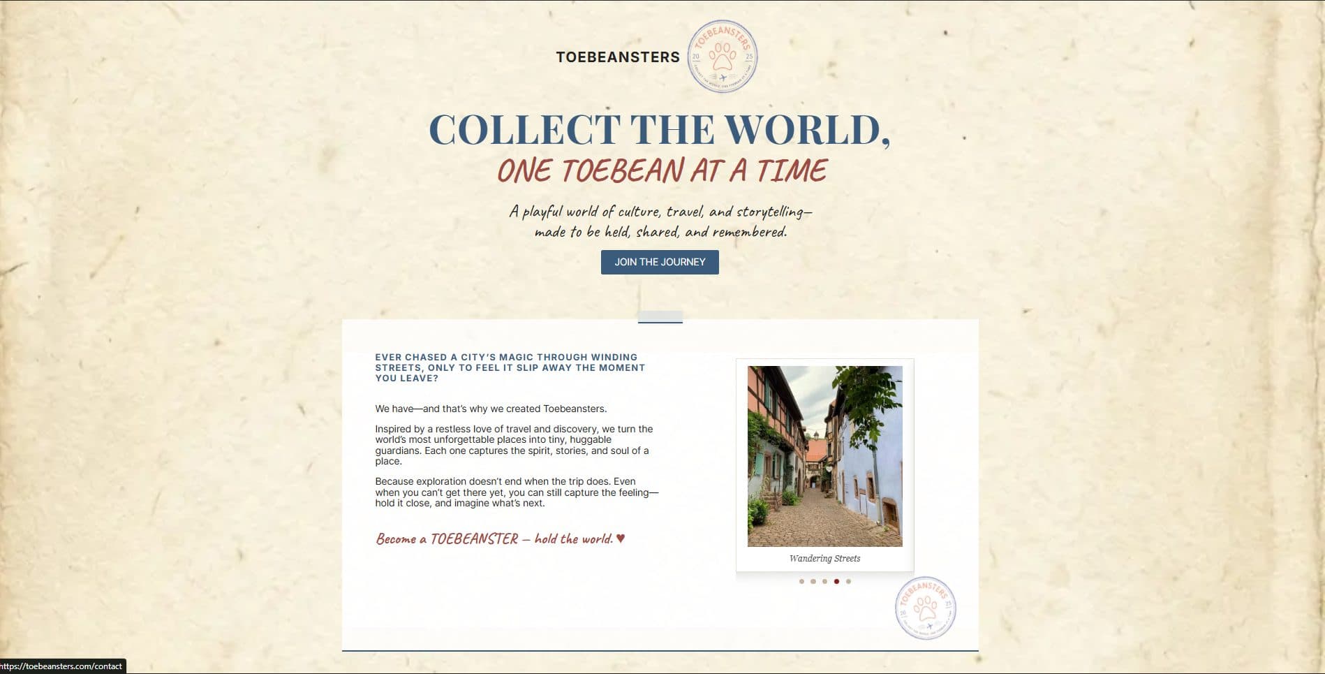 Toebeansters — Collectible Brand Platform